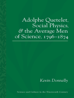 Adolphe Quetelet, Social Physics and the Average Men of Science, 1796-1874