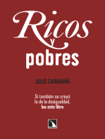 Ricos y pobres: La desigualdad económica en España