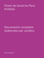 Plano De Governo Para Prefeito