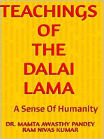 Teachings Of The Dalai Lama: A Sense of Humanity