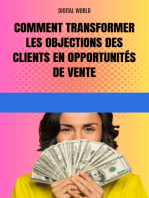 Comment transformer les objections des clients en opportunités de vente