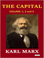 THE CAPITAL - Karl Marx: Volume 1, 2 and 3