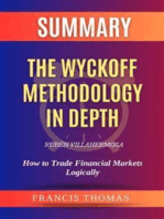 Summary of The Wyckoff Methodology in Depth by Rubén Villahermosa:How to Trade Financial Markets Logically: A Comprehensive Summary