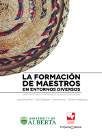 La formación de maestros en entornos diversos: Espacios en donde las visiones del mundo se entrecruzan