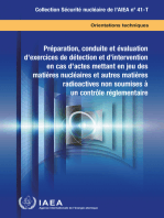 Preparation, Conduct and Evaluation of Exercises for Detection of and Response to Acts Involving Nuclear and Other Radioactive Material out of Regulatory Control