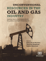 Unconventional Resources in the Oil and Gas Industry: lessons learnt and implications for policy and legal frameworks