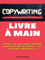 Copywriting - livre à main