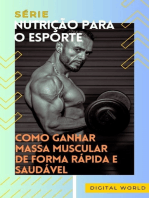 Como ganhar massa muscular de forma rápida e saudável