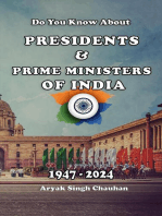 Do You Know About: Presidents & Prime Ministers of India 1947 To 2024