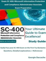 Exam SC-400: Microsoft Information Protection and Compliance Administrator Associate Exam Preparation