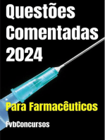 Questões Comentadas para Farmacêuticos: Questões de Farmácia, #1