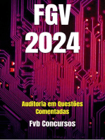 Auditoria: Questões Comentadas Concursos FGV 2024, #1