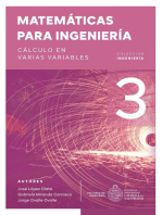 Matemáticas para ingeniería 3