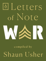 Letters of Note: War