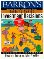 Barron's Guide to Making Investment Decisions: Revised & Expanded