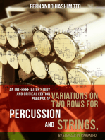 An Interpretative Study and Critical Edition Process of Variations on Two Rows for Percussion and Strings, by Eleazar de Carvalho