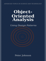 Object-Oriented Analysis: Using Design Patterns