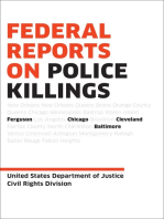 Federal Reports on Police Killings: Ferguson, Cleveland, Baltimore, and Chicago