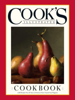 Cook's Illustrated Cookbook: 2,000 Recipes from 20 Years of America?s Most Trusted Food Magazine