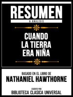 Resumen & Analisis - Cuando La Tierra Era Niña - Basado En El Libro De Nathaniel Hawthorne