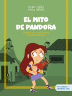 El mito de Pandora: Libro infantil con juegos y actividades extra | Las mejores historias de la mitología griega y romana, convertidas en preciosos cuentos para niños.