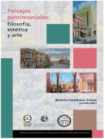 Paisajes patrimoniales: filosofía, estética y arte