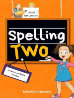 Spelling Two: Vocabulary and Spelling Book for 6-Year-Olds: Spelling for Kids, #2