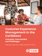 Customer Experience Management in the Caribbean: Concepts, Case Studies and Challenges