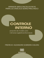 Controle Interno: proposta de modelo para Câmaras Legislativas Municipais