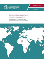 Community Engagement in Anticipatory Action: Compendium of Experiences and Good Practices from Focus Countries