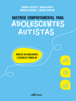 Rastreio comportamental para adolescentes autistas: Análise de habilidades e checklist singular