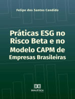 Práticas ESG no Risco Beta e no Modelo CAPM de Empresas Brasileiras