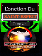 L'onction du Saint-Esprit: Tome Un