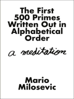 The First 500 Primes Written Out in Alphabetical Order