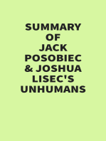 Summary of Jack Posobiec & Joshua Lisec’s Unhumans