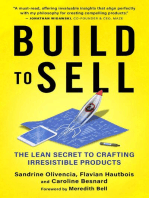 Build to Sell: The Lean Secret to Crafting Irresistible Products