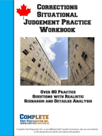 Corrections Situation Judgement Practice Workbook