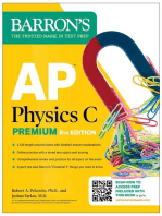 AP Physics C Premium, Eighth Edition: 4 Practice Tests + Comprehensive Review + Online Practice (2025)