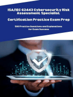 ISA/IEC 62443 Cybersecurity Risk Assessment Specialist Certification Practice Exam Prep