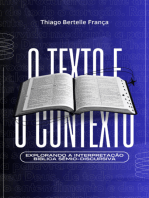 O Texto E O Contexto