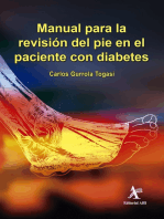 Manual para la revisión del pie en el paciente con diabetes