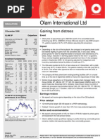 Olam Brokers' Report