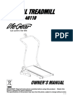 40110-Manual Treadmill Manual