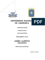 Monografia Cambio Climatico