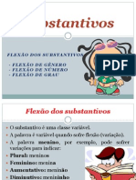 Flexão Dos Substantivos