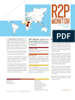 R2P Monitor July 2012