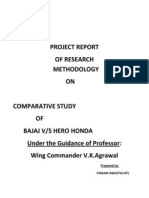 Project Report of Research Methodology ON: Prepared By: Vikram Awasthi