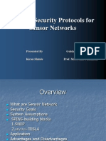 SPINS: Security Protocols For Sensor Networks