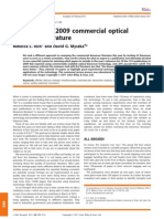 Survey of The 2009 Commercial Optical Biosensor Literature