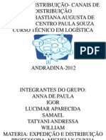 TIPOS DE DISTRIBUIÇÃO - CANAIS DE DISTRIBUIÇÃO - Cópia